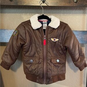 New never worn. Toddler Aviator Jacket Size 18-24 Months
